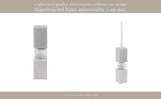12x3-chunky-marble-taper-holder-white-12
