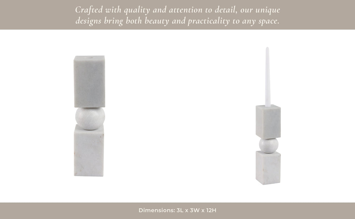 12x3-chunky-marble-taper-holder-white-12