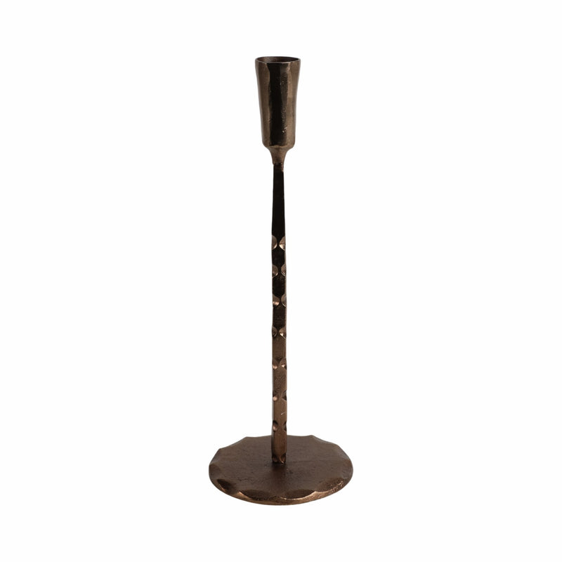 12x4-forged-cast-iron-taper-holder-matte-bronze-1