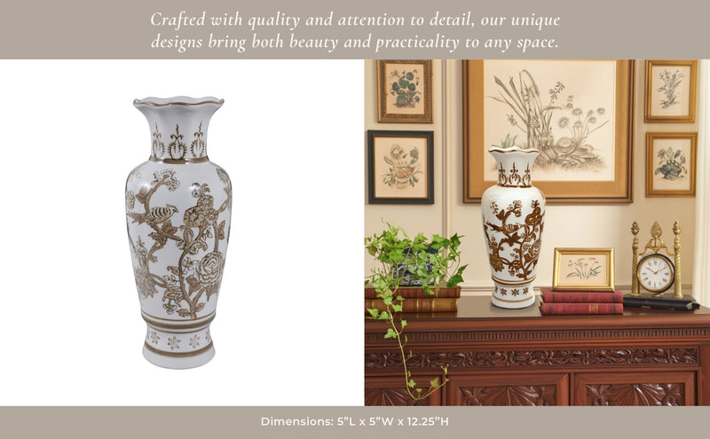 12x5-chinoiserie-bird-vines-vase-brown-white-12