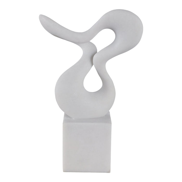 12x7-abstract-resin-sculpture-on-base-white-1