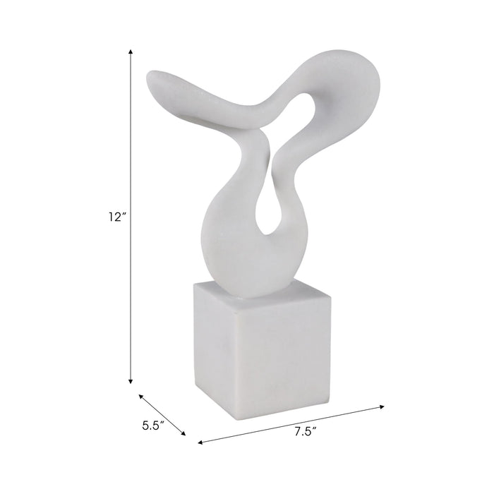 12x7-abstract-resin-sculpture-on-base-white-9