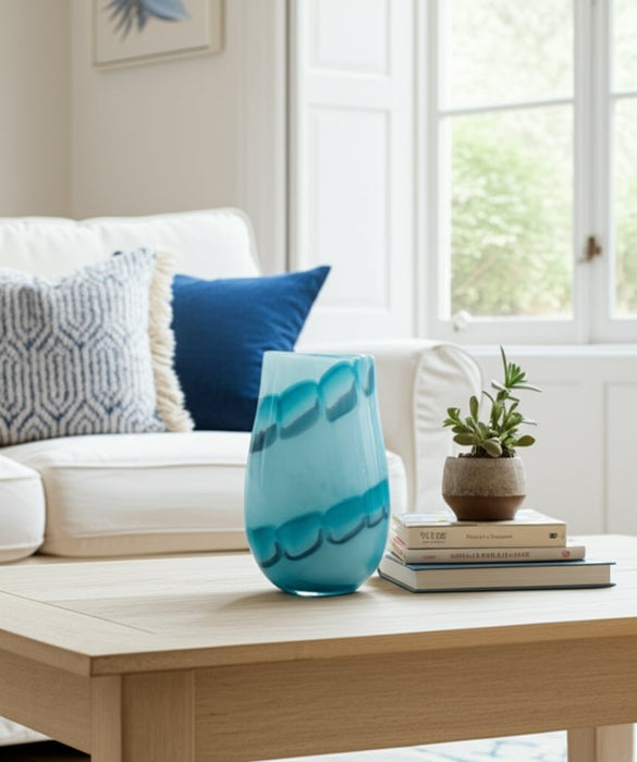 12x7-bead-pattern-glass-vase-blue-13