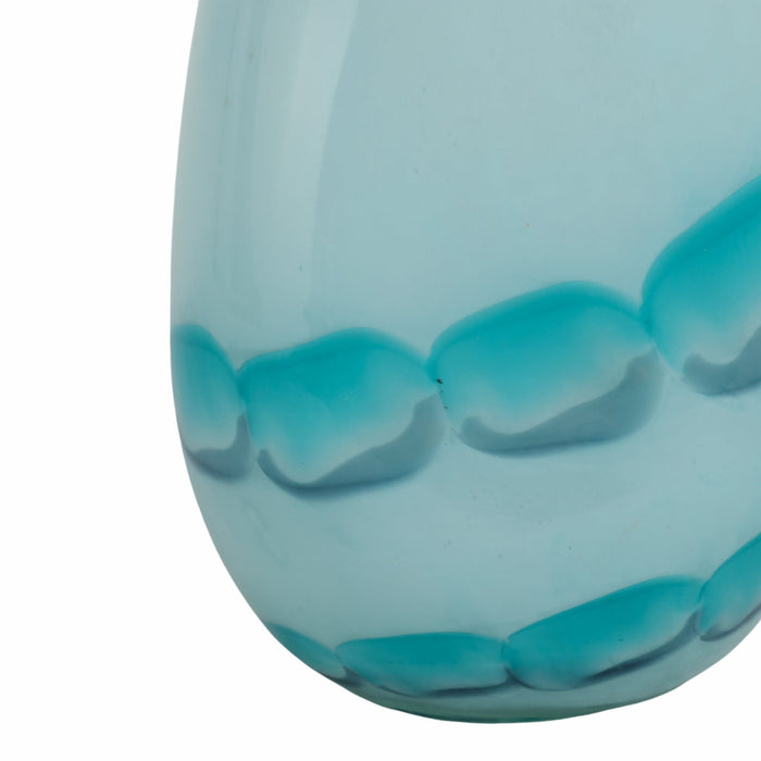 12x7-bead-pattern-glass-vase-blue-5