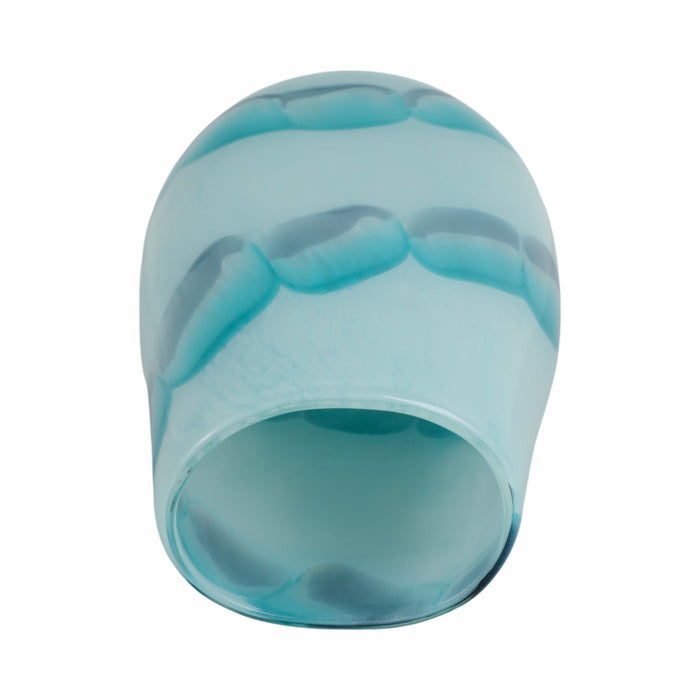 12x7-bead-pattern-glass-vase-blue-6