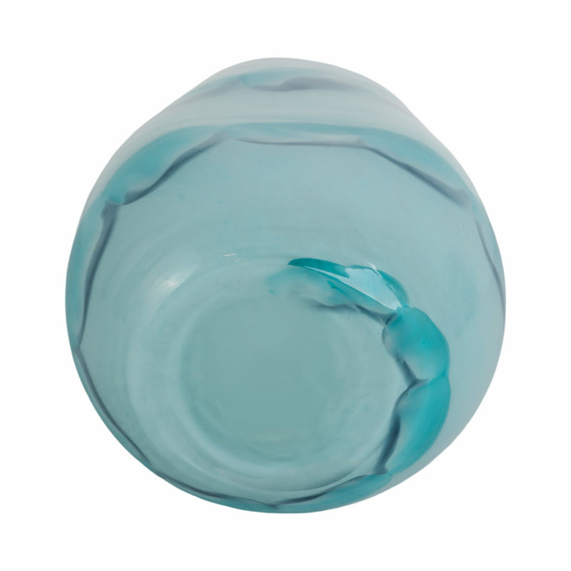 12x7-bead-pattern-glass-vase-blue-7