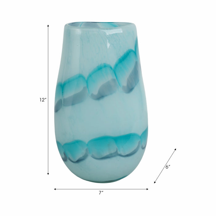 12x7-bead-pattern-glass-vase-blue-8