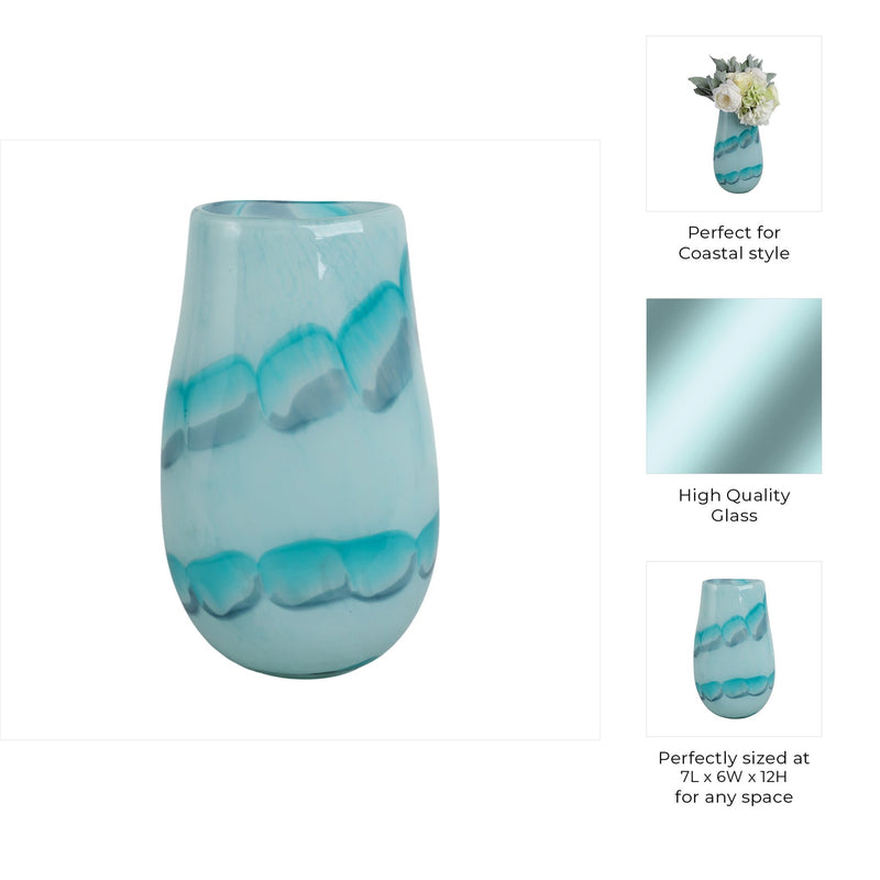 12x7-bead-pattern-glass-vase-blue-9