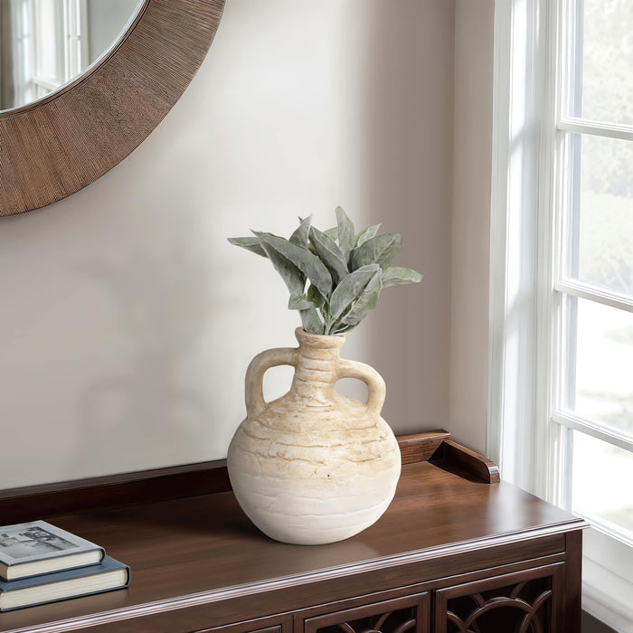 13-bulbous-terracotta-eared-vase-ivory-11