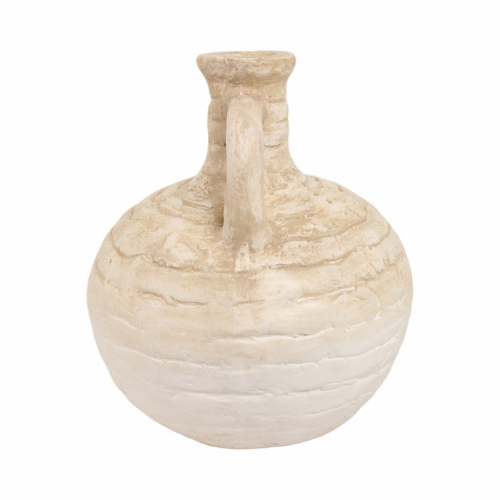 13-bulbous-terracotta-eared-vase-ivory-4