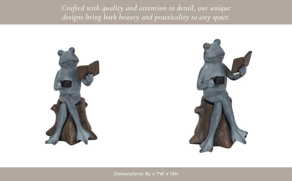 13-frog-on-stump-with-book-and-coffee-multi-13