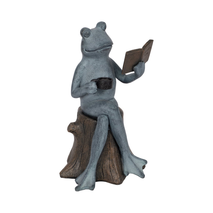 13-frog-on-stump-with-book-and-coffee-multi-2