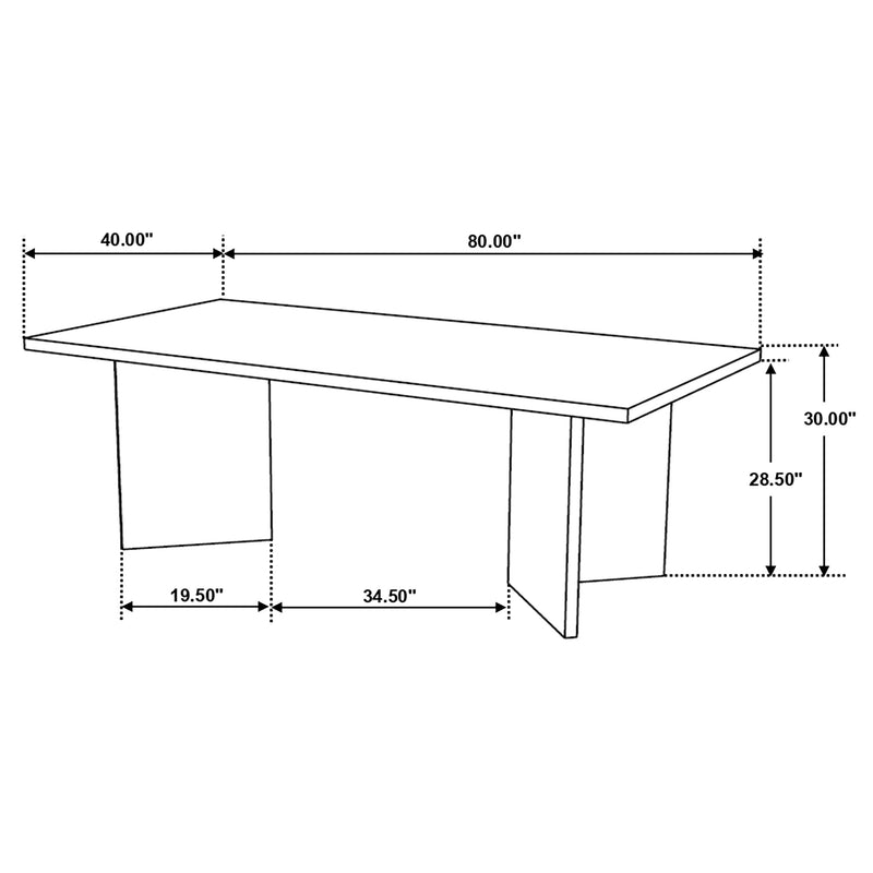 Tyler Dining Table - Furniture City (CA)l