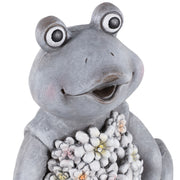 13x10-sitting-frog-with-solar-flowers-grey-multi-5