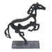 13x11-galloping-horse-on-marble-base-black-5