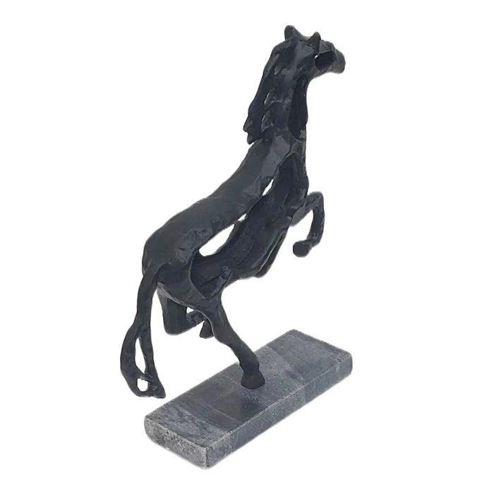 13x11-galloping-horse-on-marble-base-black-6