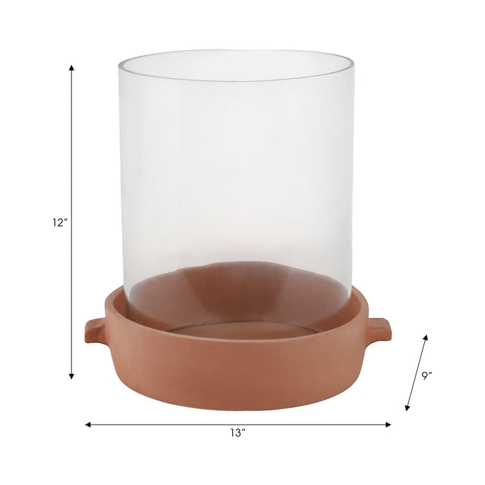 13x12-terracotta-hurricane-pillar-holder-natural-8