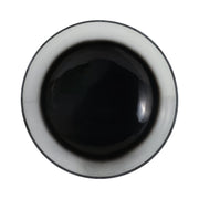 14x11-glass-bowl-on-rock-pedestal-black-silver-6