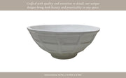 14x6-windowpane-paper-mache-vase-white-14