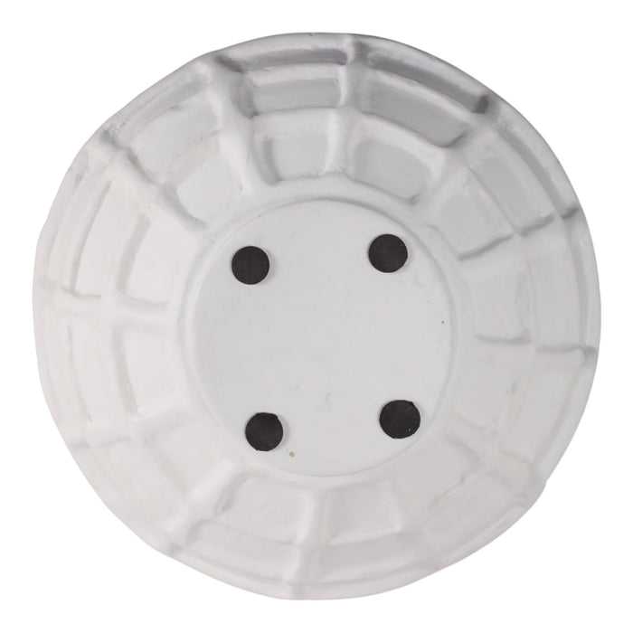 14x6-windowpane-paper-mache-vase-white-7