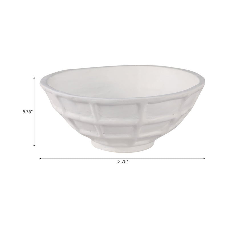 14x6-windowpane-paper-mache-vase-white-8