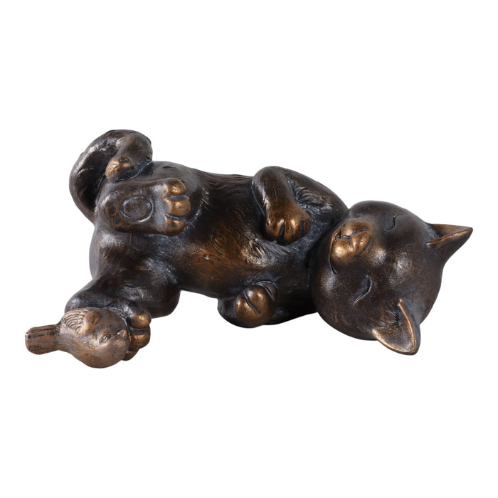 14x9-playful-kitty-with-bird-bronze-6
