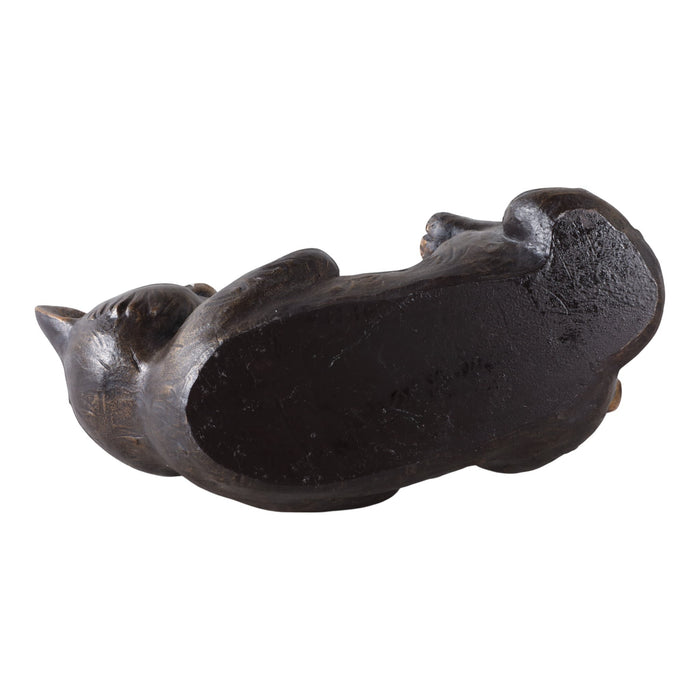 14x9-playful-kitty-with-bird-bronze-7