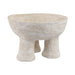 15x10-3-footed-paper-mache-bowl-white-3