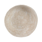 15x10-3-footed-paper-mache-bowl-white-6