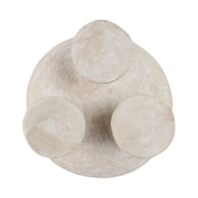 15x10-3-footed-paper-mache-bowl-white-7