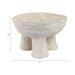 15x10-3-footed-paper-mache-bowl-white-8