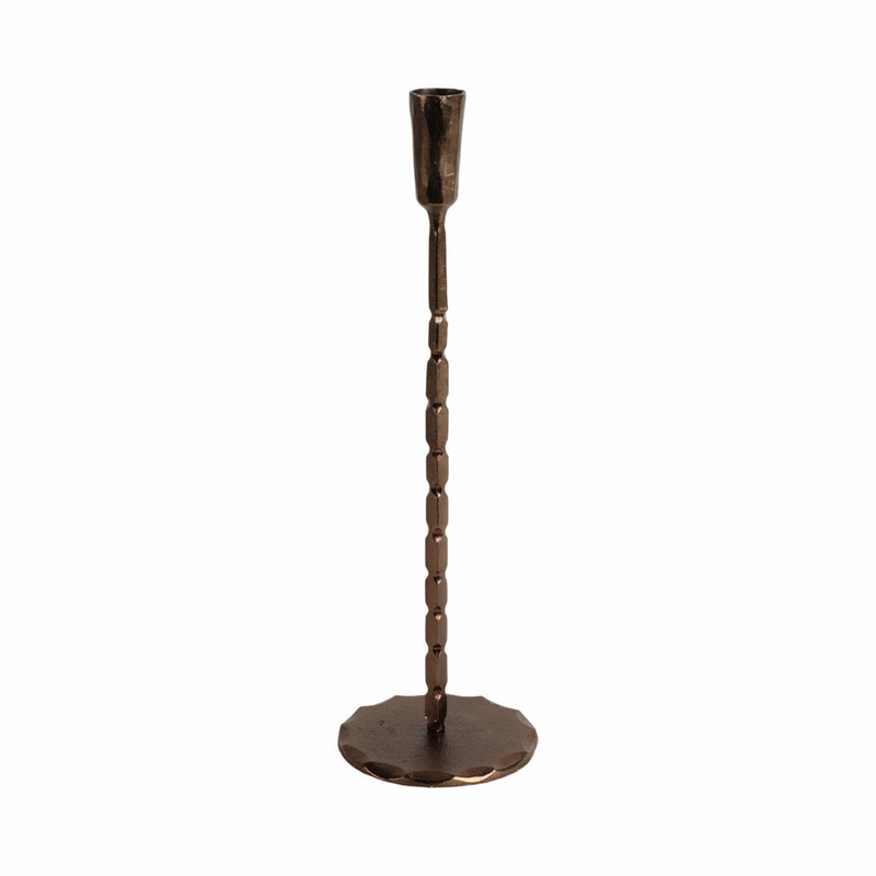 15x5-forged-cast-iron-taper-holder-matte-bronze-1