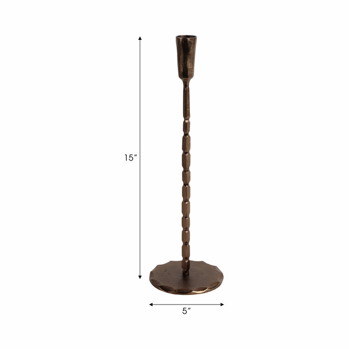 15x5-forged-cast-iron-taper-holder-matte-bronze-8