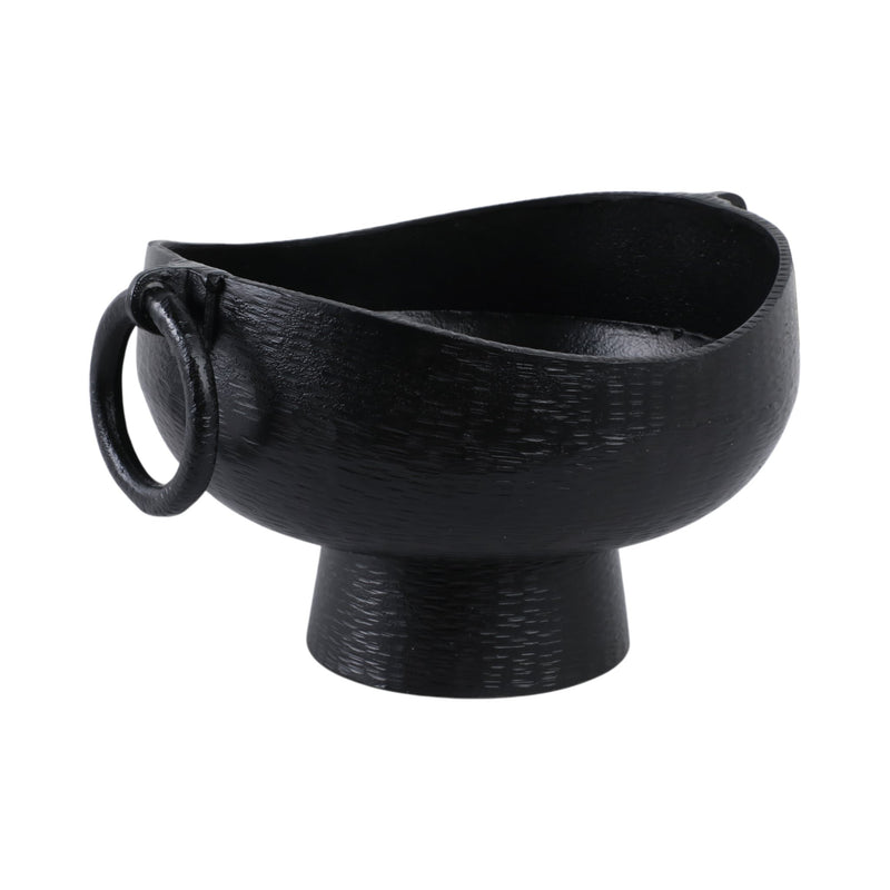 16x13-metal-pedestal-bowl-with-ring-handles-blk-2