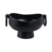 16x13-metal-pedestal-bowl-with-ring-handles-blk-4