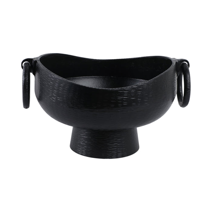 16x13-metal-pedestal-bowl-with-ring-handles-blk-4