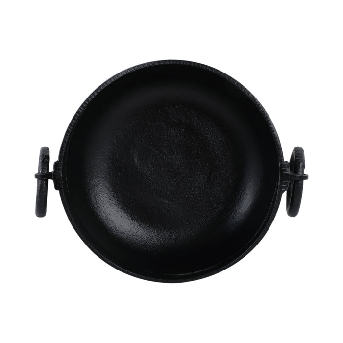 16x13-metal-pedestal-bowl-with-ring-handles-blk-6