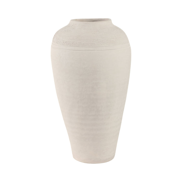 16x9-paper-mache-ribbed-floor-vase-ivory-1
