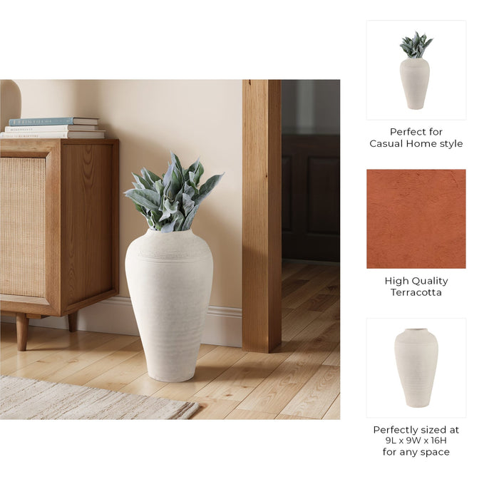 16x9-paper-mache-ribbed-floor-vase-ivory-9