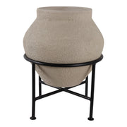 17x13-terracotta-pot-in-metal-stand-ivory-black-1