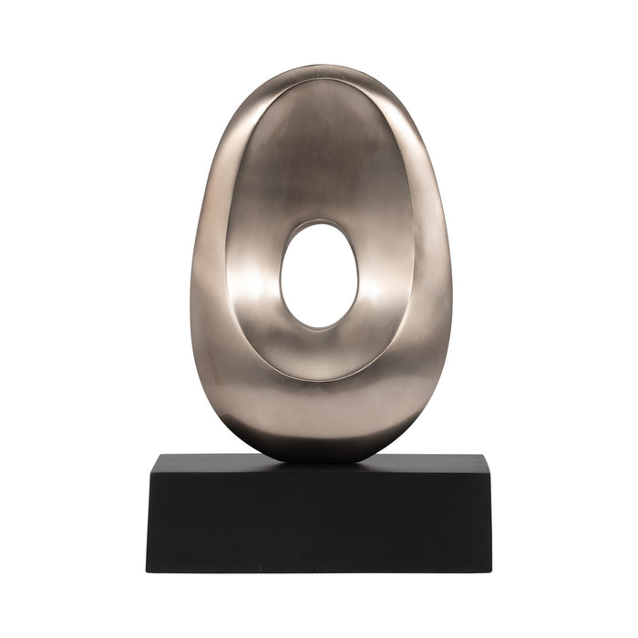 18-metal-oval-sculpture-slvr-blk-1