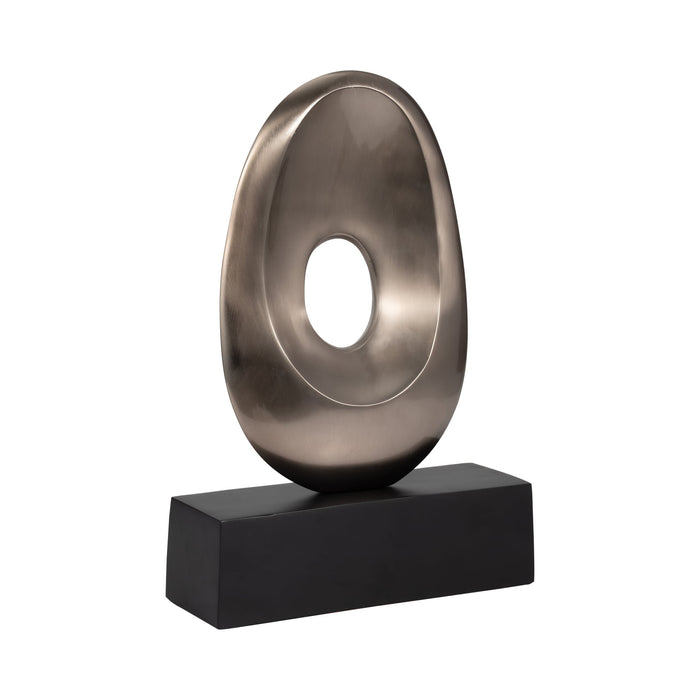 18-metal-oval-sculpture-slvr-blk-2