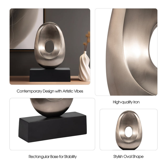 18-metal-oval-sculpture-slvr-blk-9