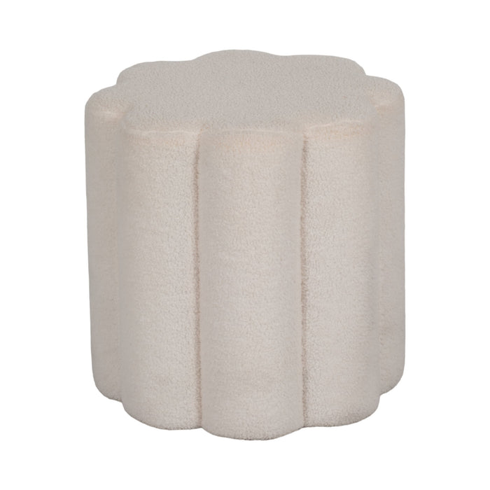 18-petal-shaped-boucle-ottoman-white-1