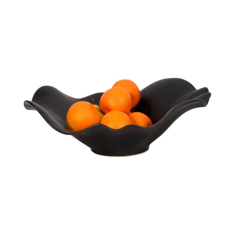 18-ruffled-edge-bowl-matte-finish-black-2