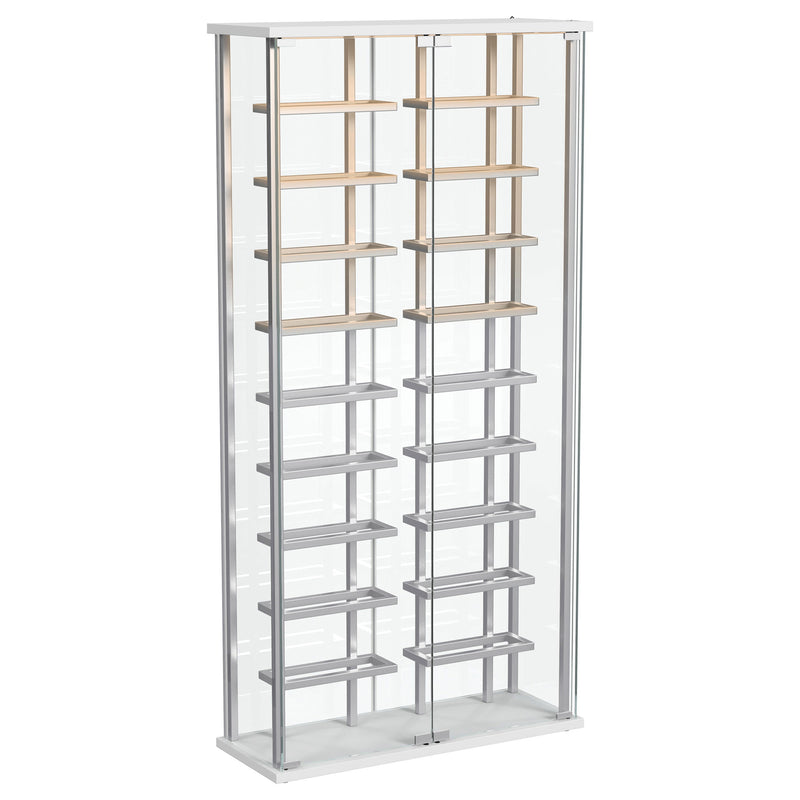 Montara Wine Cabinet with LED Lighting - Furniture City (CA)l