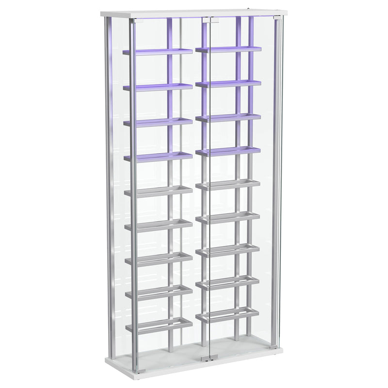 Montara Wine Cabinet with LED Lighting - Furniture City (CA)l