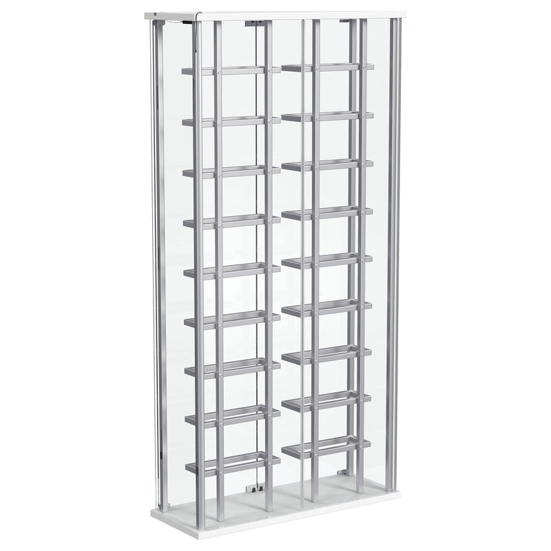Montara Wine Cabinet with LED Lighting - Furniture City (CA)l