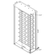 Montara Wine Cabinet with LED Lighting - Furniture City (CA)l