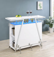 Araceli Home Bar with LED Lighting - Furniture City (CA)l